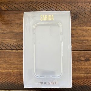 NWT Sarina Clear Case for iPhone 11